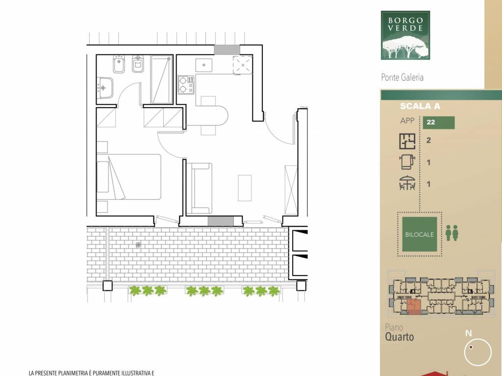 appartamento in vendita a Roma in zona Massimina/Casal Lumbroso