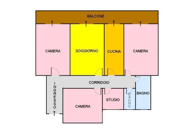 appartamento in vendita a Roma in zona Tuscolano