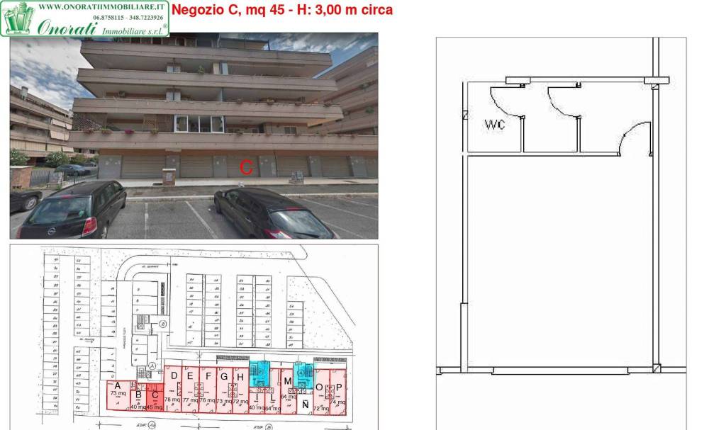 monolocale in vendita a Roma in zona Ponte di Nona