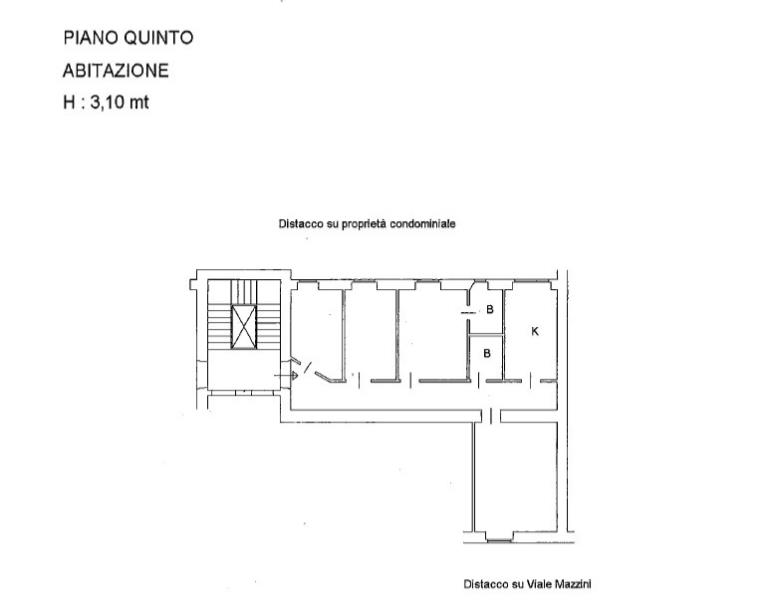 appartamento in vendita a Roma in zona Della Vittoria