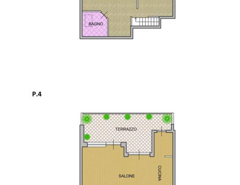 appartamento in vendita a Roma in zona Tor di Quinto
