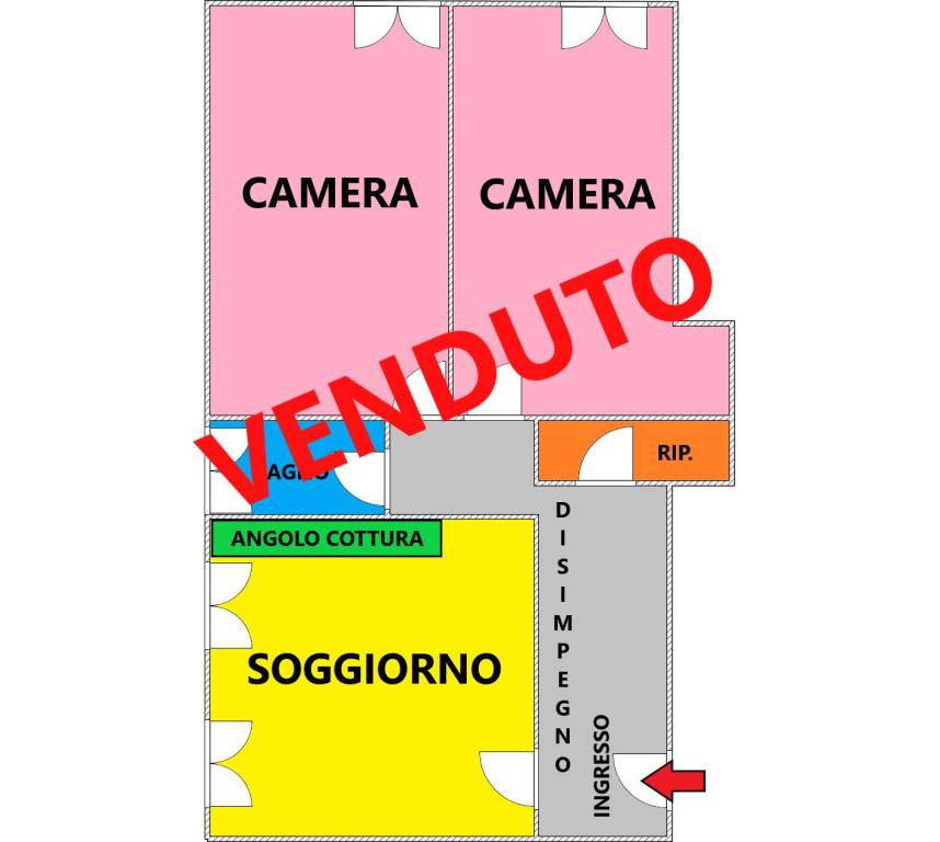 appartamento in vendita a Roma in zona Monte Sacro/Talenti