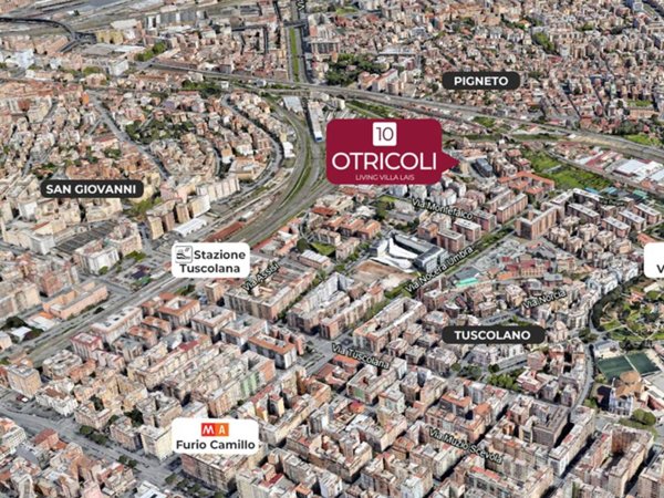 appartamento in vendita a Roma in zona Appio Latino