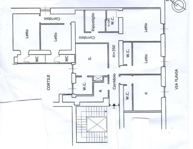 appartamento in vendita a Roma in zona Ludovisi/Sallustiano