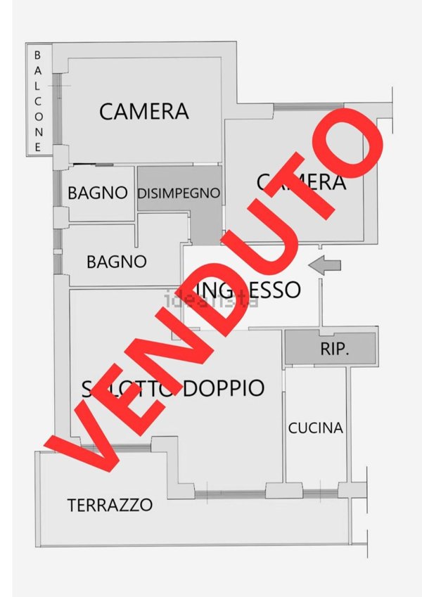 appartamento in vendita a Roma in zona Monte Sacro/Talenti