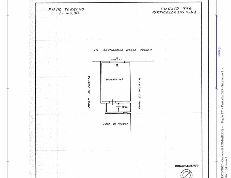 locale commerciale in vendita a Roma