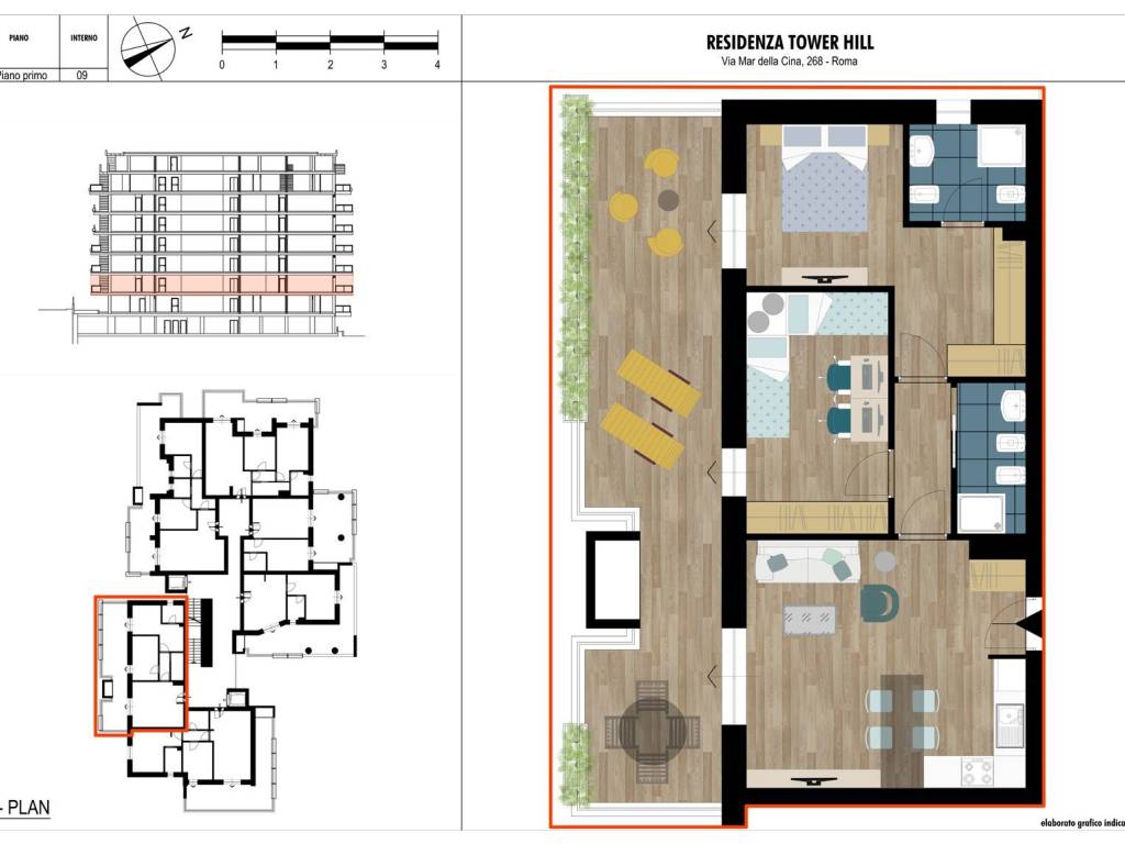 appartamento in vendita a Roma in zona Torrino