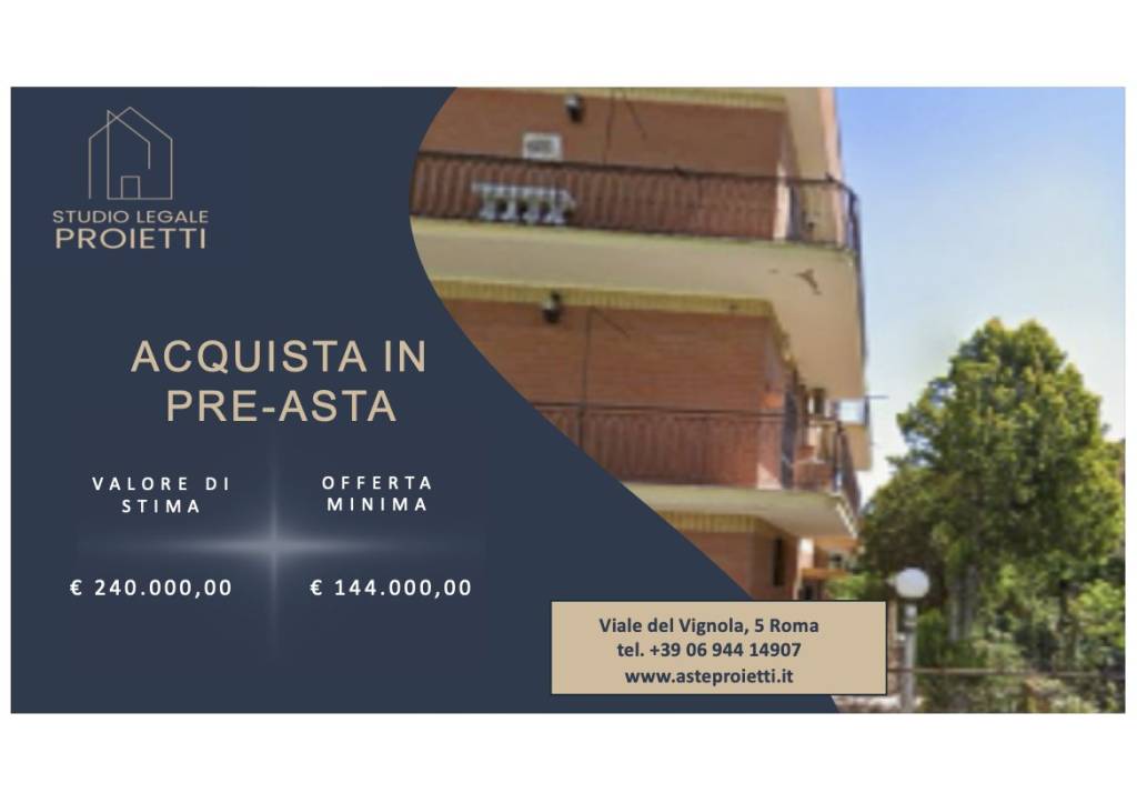 appartamento in vendita a Roma in zona Borghesiana