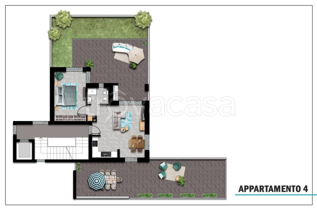 appartamento in vendita a Roma in zona Sette Bagni