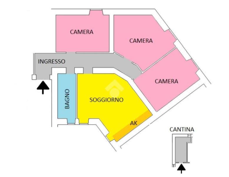 appartamento in vendita a Roma