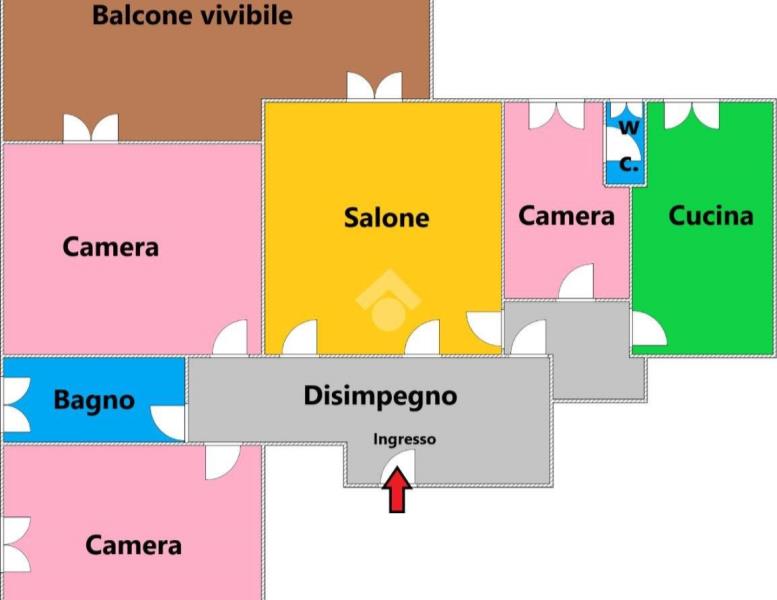 appartamento in vendita a Roma in zona Monte Sacro/Talenti