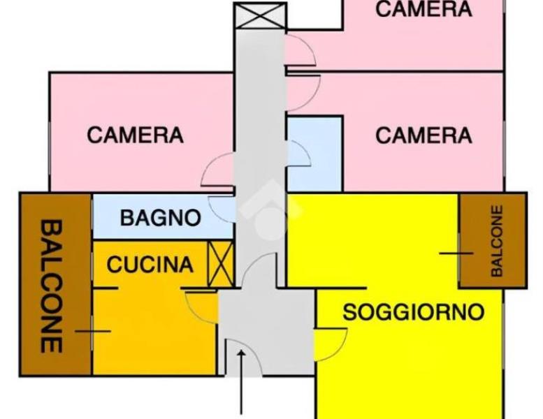 appartamento in vendita a Roma in zona Collatino