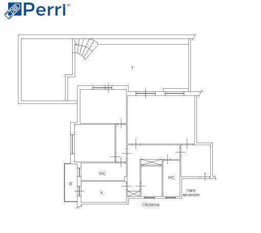 appartamento in vendita a Roma in zona Gianicolense