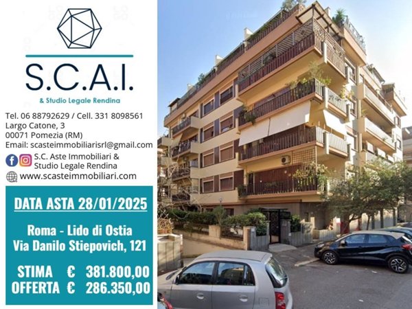 appartamento in vendita a Roma in zona Ostia