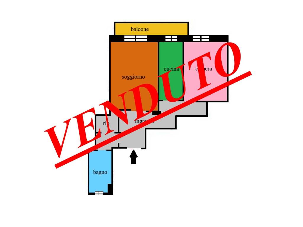 appartamento in vendita a Roma