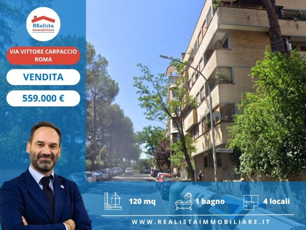 appartamento in vendita a Roma in zona Ardeatino