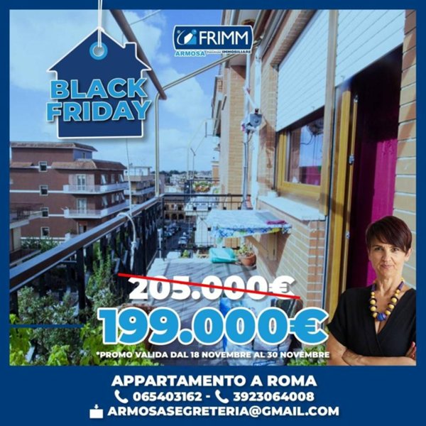 appartamento in vendita a Roma in zona Palmarola