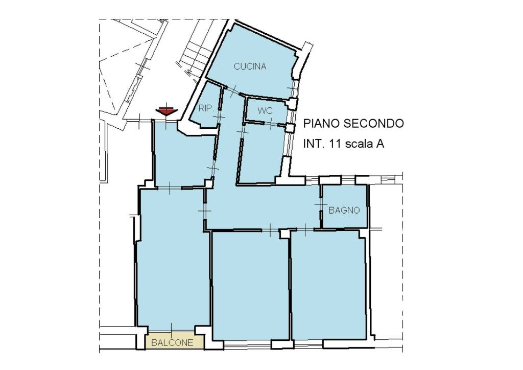 appartamento in vendita a Roma in zona Della Vittoria