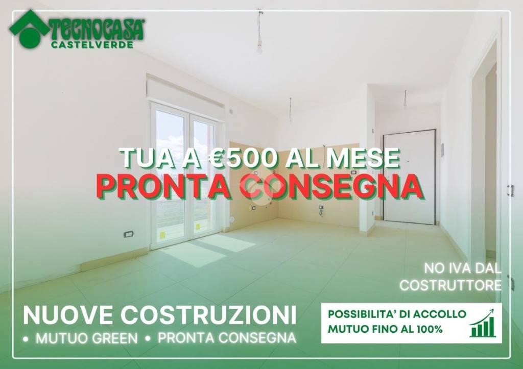 appartamento in vendita a Roma in zona Castelverde