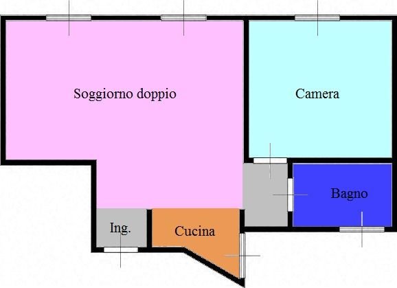 appartamento in vendita a Roma in zona Collatino