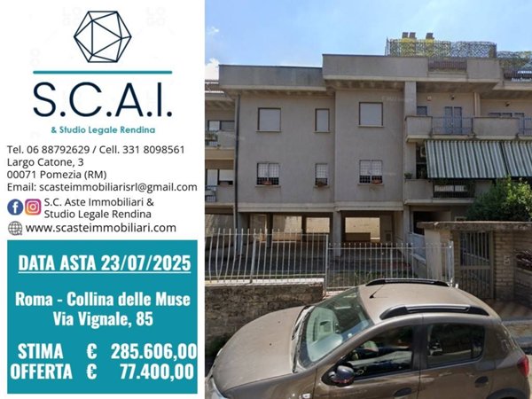 appartamento in vendita a Roma