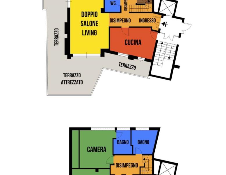 appartamento in vendita a Roma in zona Tor di Quinto