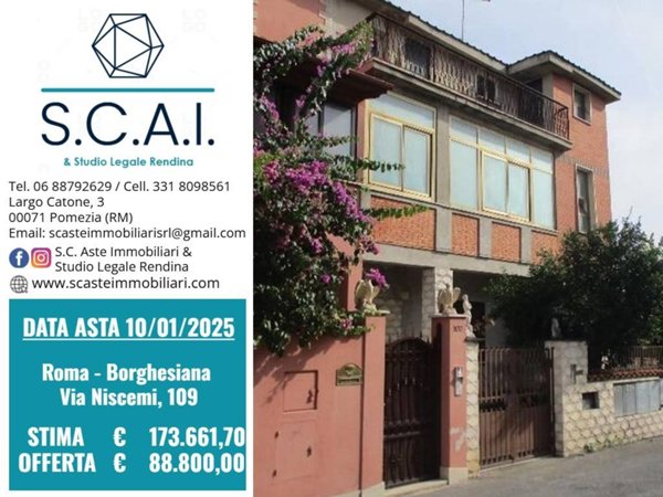 appartamento in vendita a Roma in zona Borghesiana