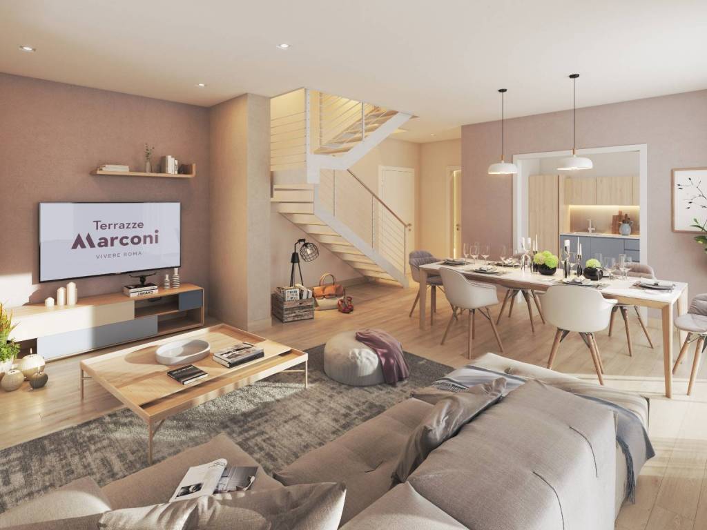 appartamento in vendita a Roma in zona Portuense