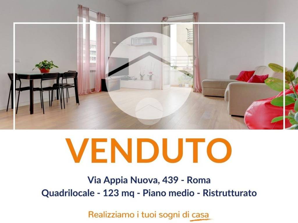 appartamento in vendita a Roma