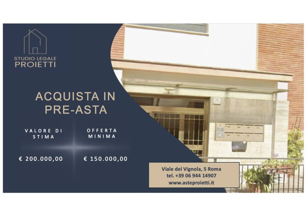 appartamento in vendita a Roma
