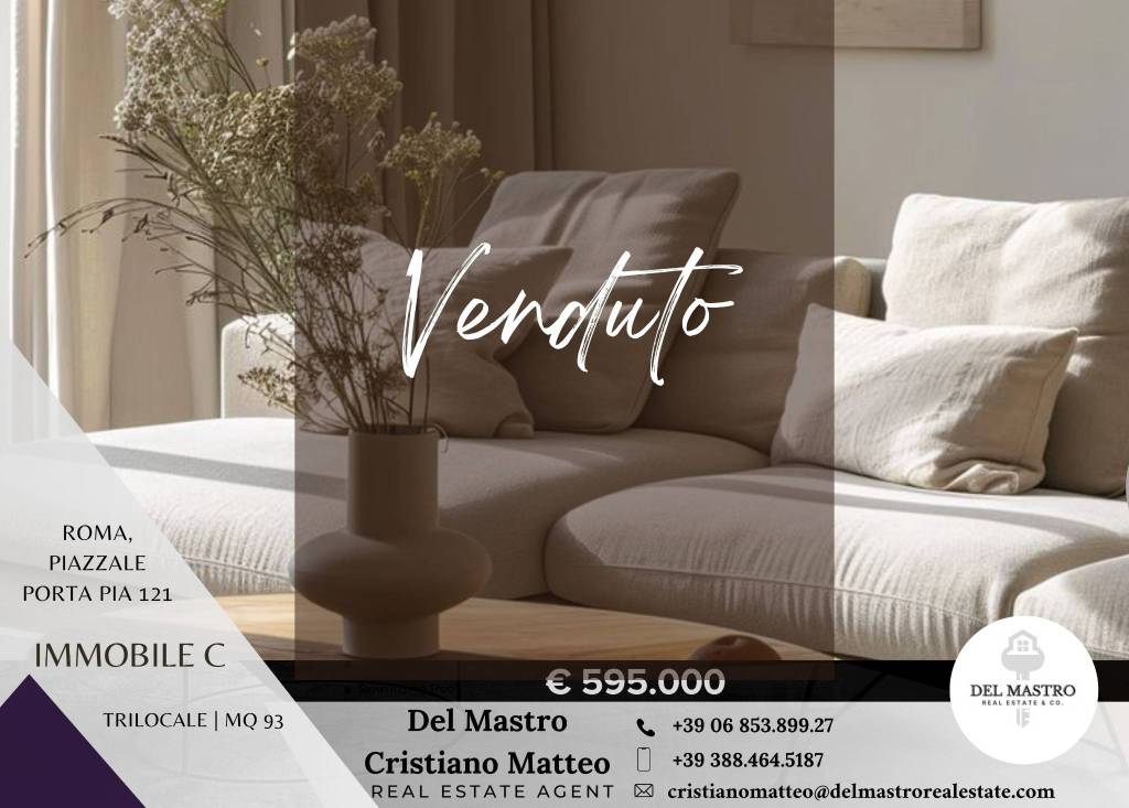appartamento in vendita a Roma in zona Salario