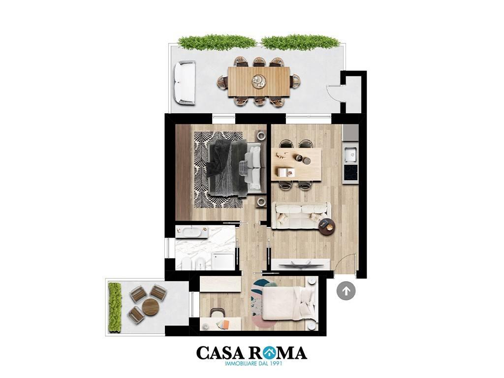 appartamento in vendita a Roma in zona Flaminio