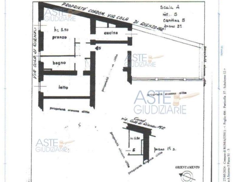 appartamento in vendita a Roma in zona Rione Prati