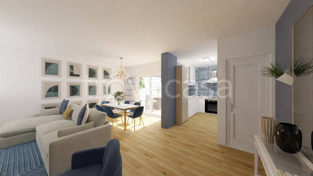 appartamento in vendita a Roma in zona Ostiense