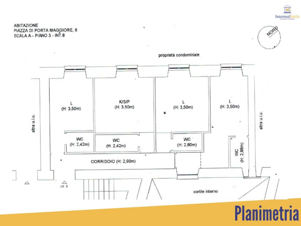 appartamento in vendita a Roma in zona Esquilino
