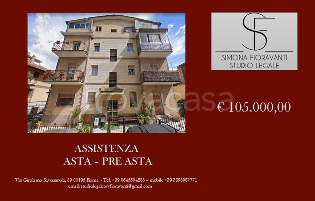 appartamento in vendita a Roma in zona Tomba di Nerone