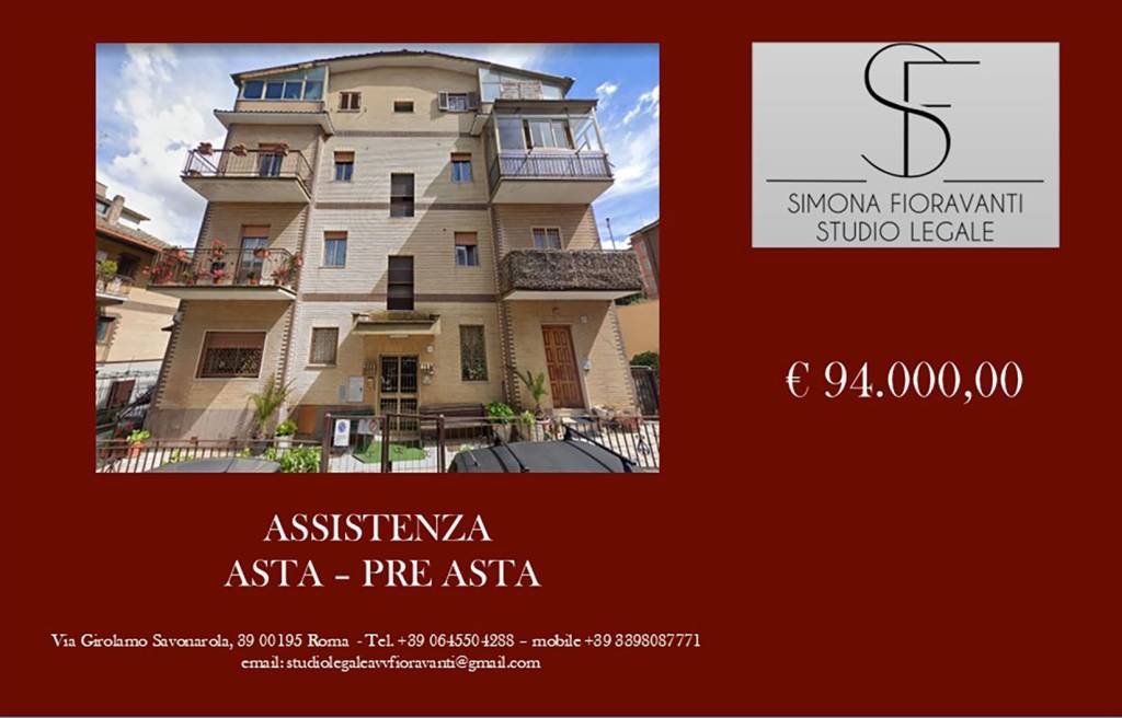 appartamento in vendita a Roma in zona Tomba di Nerone