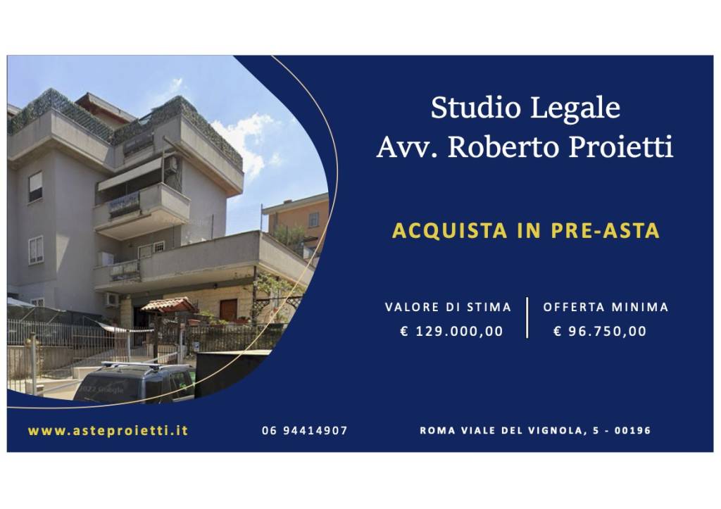 appartamento in vendita a Roma