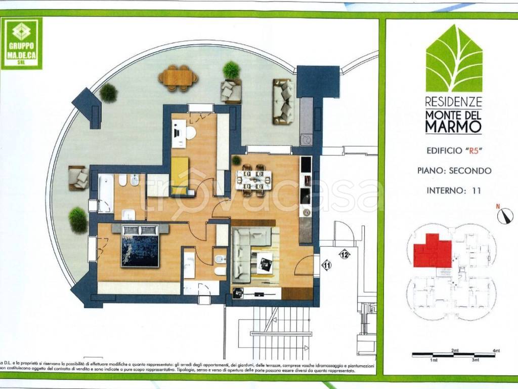 appartamento in vendita a Roma in zona Primavalle