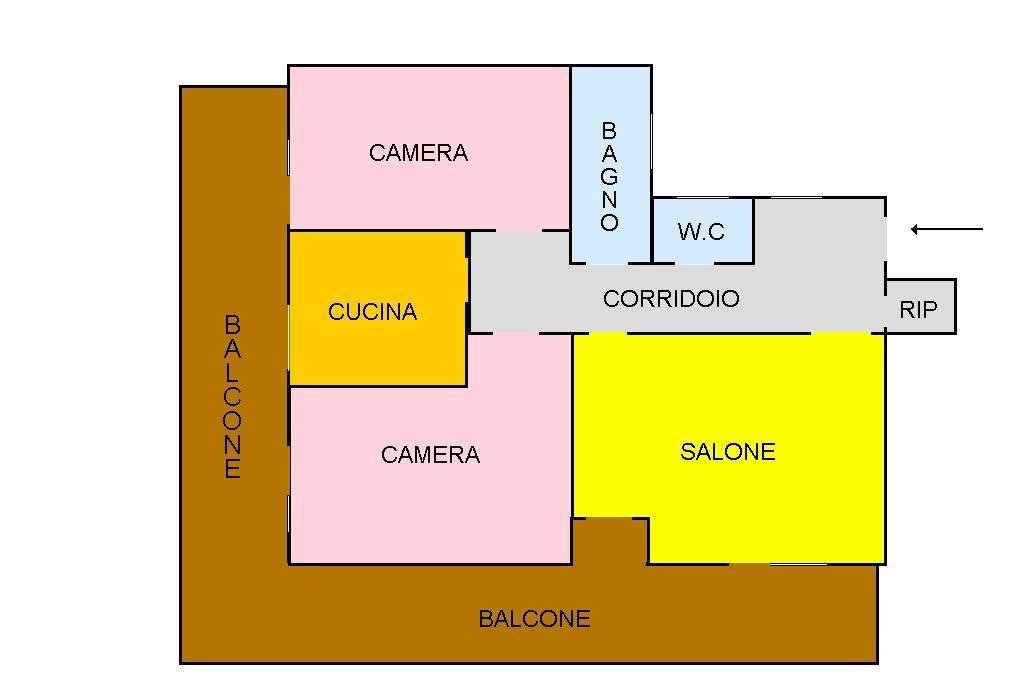 appartamento in vendita a Roma in zona Tiburtino