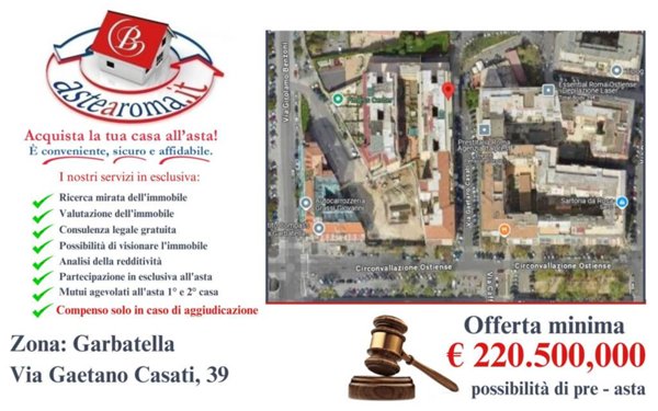 appartamento in vendita a Roma in zona Ostiense