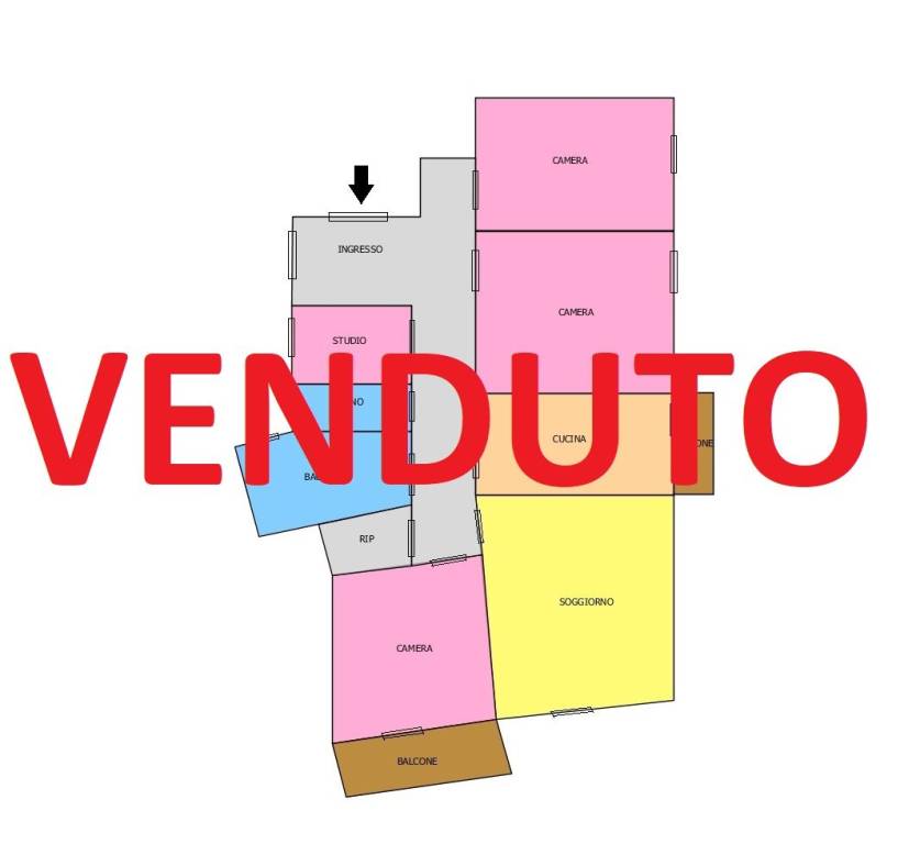 appartamento in vendita a Roma in zona Trieste
