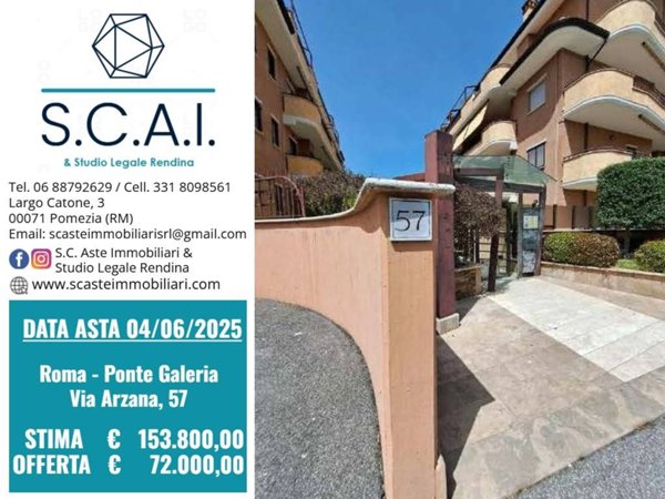 appartamento in vendita a Roma in zona Ponte Galeria