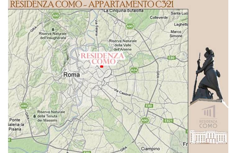 appartamento in vendita a Roma in zona Nomentano
