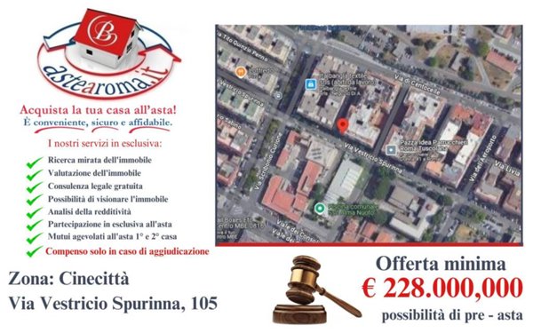 appartamento in vendita a Roma