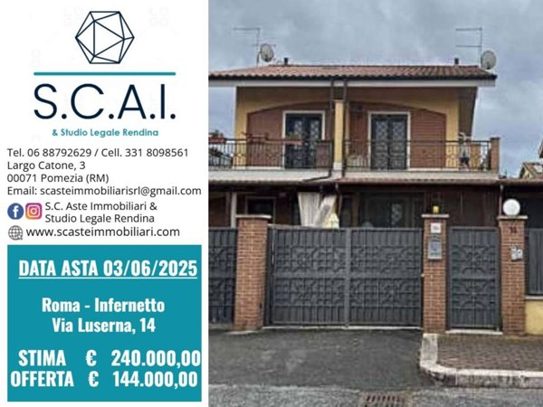 casa indipendente in vendita a Roma in zona Infernetto