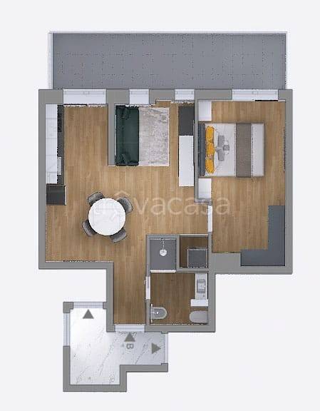 appartamento in vendita a Roma in zona Pietralata