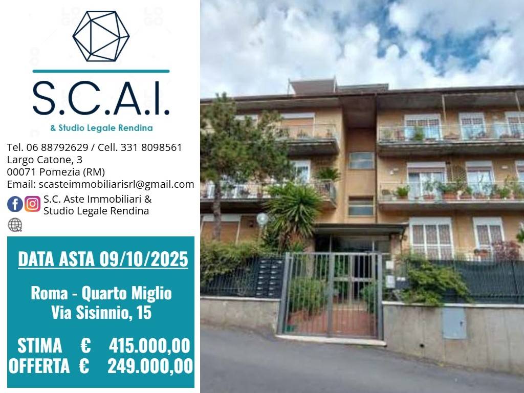 appartamento in vendita a Roma in zona Appio Pignatelli