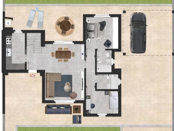 casa indipendente in vendita a Roma in zona Grottarossa