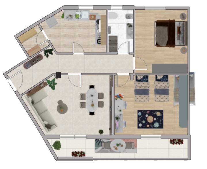 appartamento in vendita a Roma in zona Monte Sacro/Talenti